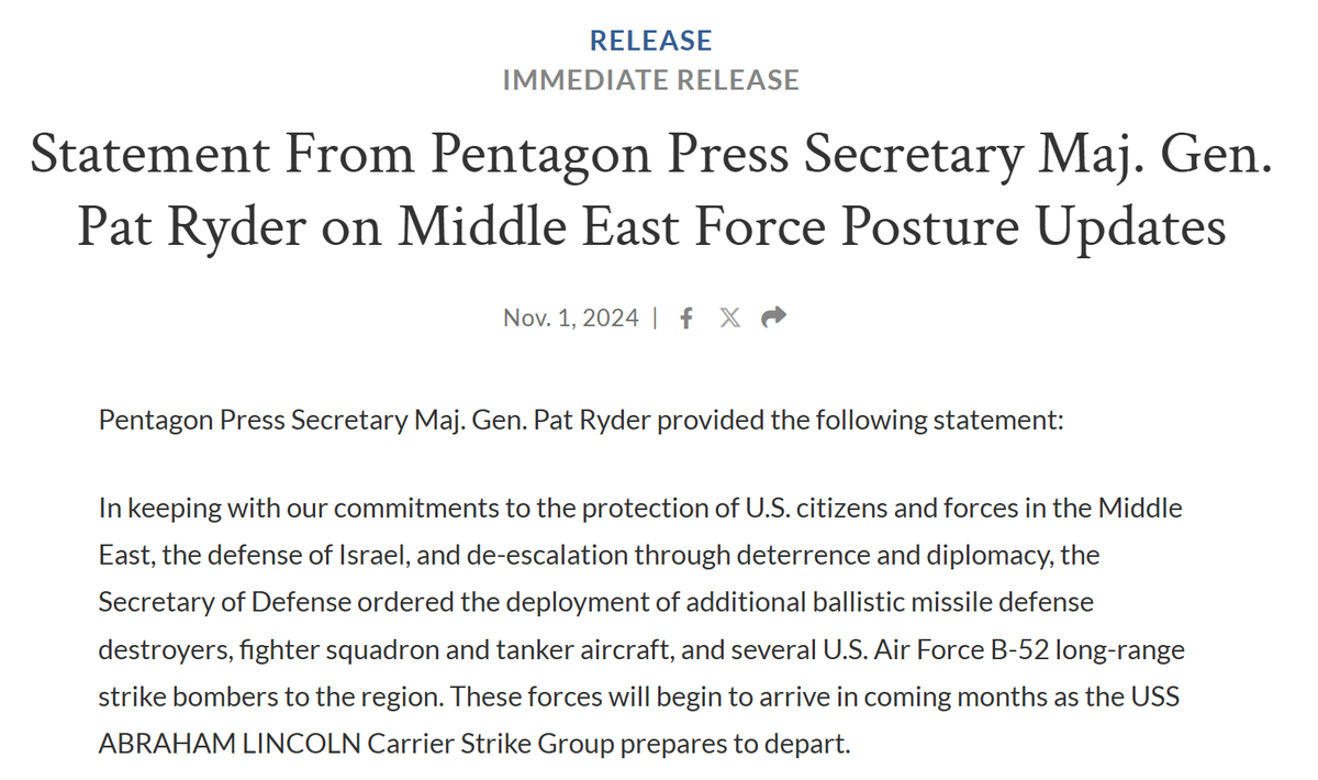 disclosetv's tweet photo. JUST IN - U.S. deploys B-52 bombers to the Middle East. https://t.co/whGVdrGhxX