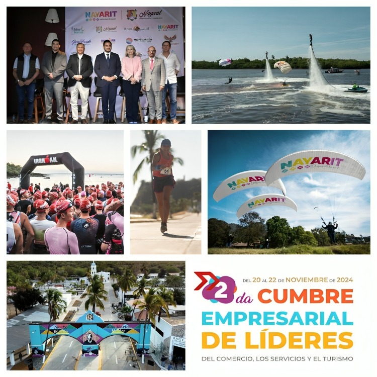 reviniciatika's tweet photo. “#Nayarit Lo tiene todo”@MiguelANavarroQ Cumbre Empresarial de Líderes 2024 @Concanaco SERVYTUR @octaviodlatorre Además;Turismo estatal y Sabino Producciones organizan Eventos deportivos internacionales #Turimar #IslasMarias @SEMAR_mx @asetur_mx @DACRRRR https://t.co/dquPWKSGjK