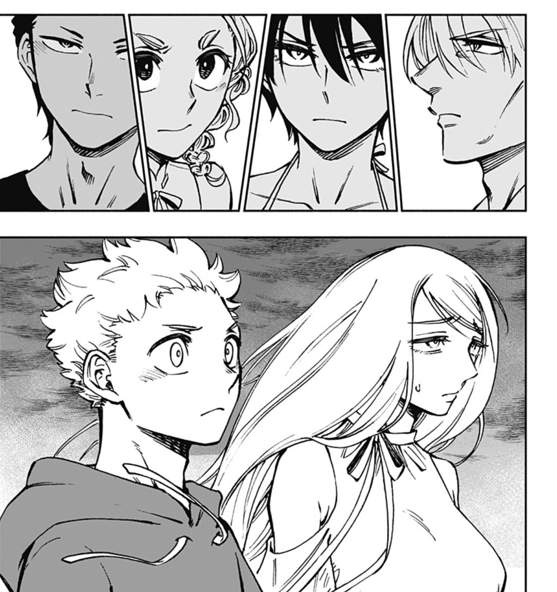 ぼくと海彼女・最新話更新🧜‍♀️🫧
腹ごしらえ🥪そして決戦🩸
 #ジャンププラス https://t.co/6wUGredZ7H 