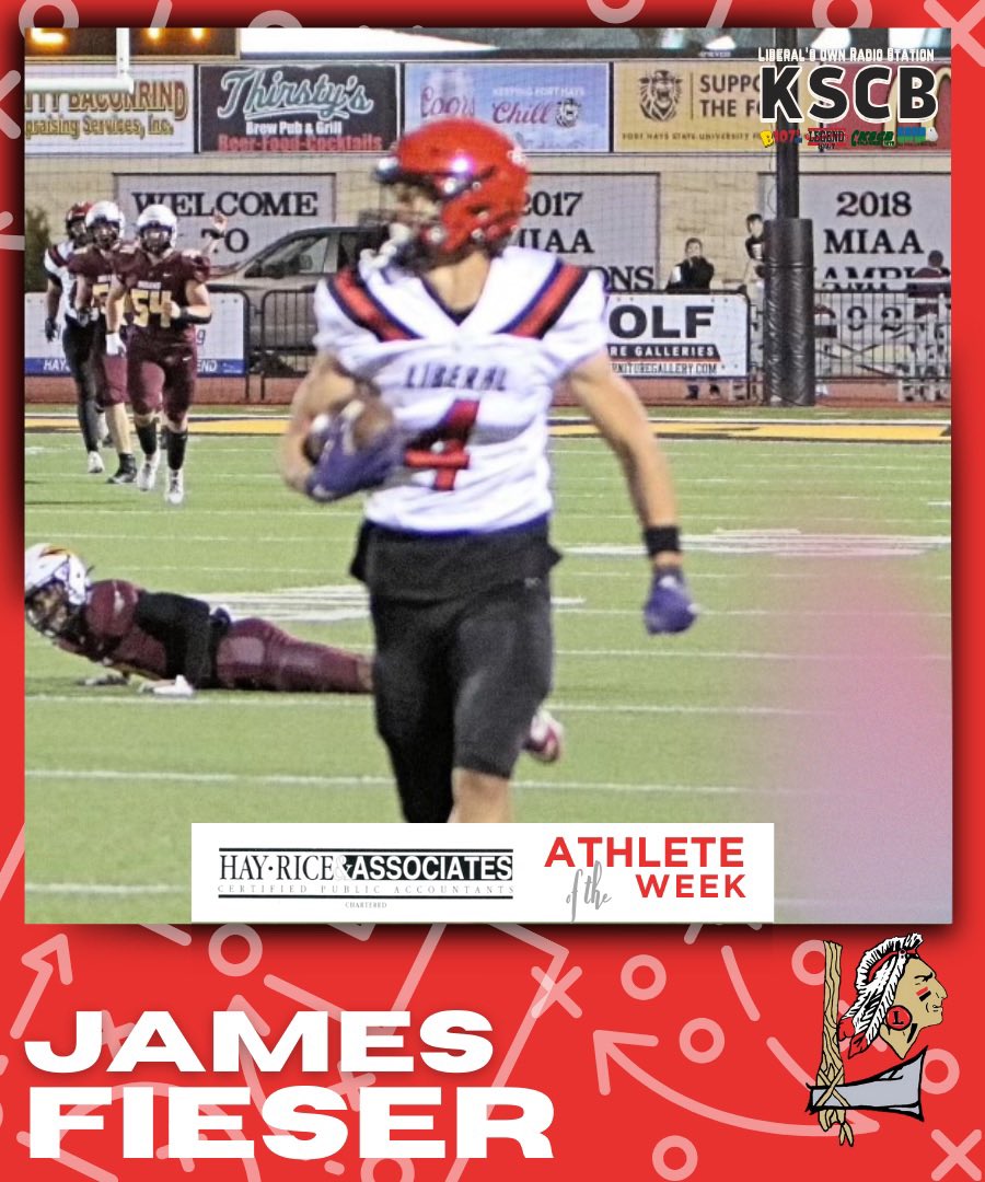 James Fieser is Hay Rice and Associates Athlete of the Week!

#onforliberal