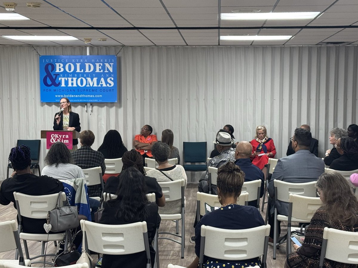 Kimberly Ann Thomas for Michigan Supreme Court tweet media