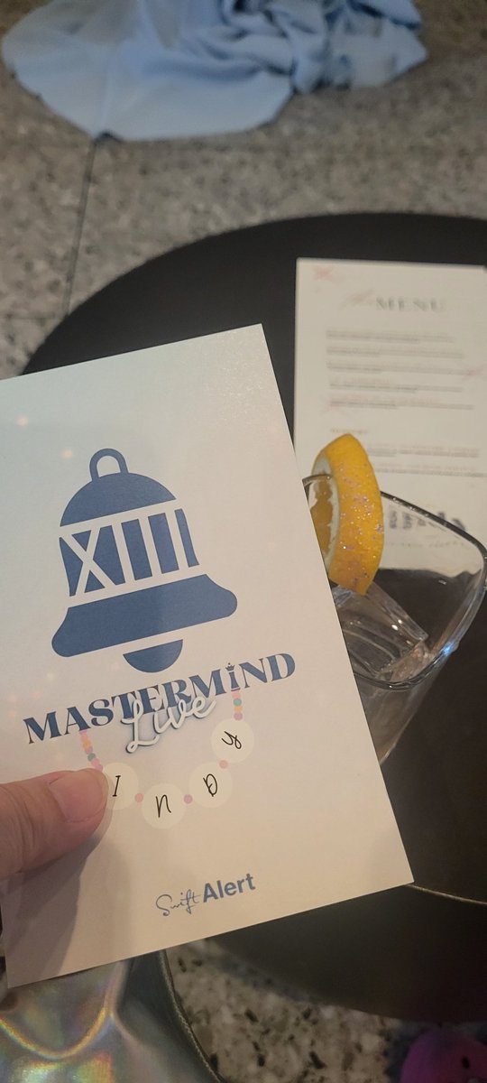 heyval2's tweet photo. We made it! #MastermindLive https://t.co/QiFGOcm65q