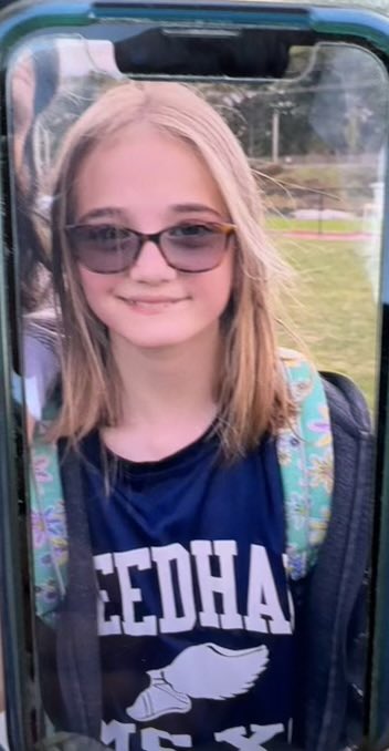 MISSING PERSON FROM NEEDHAM: An 11 year old juvenile. They are 4’10”, approximately 60 pounds, and have blonde hair and brown glasses. 
They were last seen wearing black shorts and a yellow Pokémon shirt. 
Any information, please call our Public Safety Center at 781-455-7570!