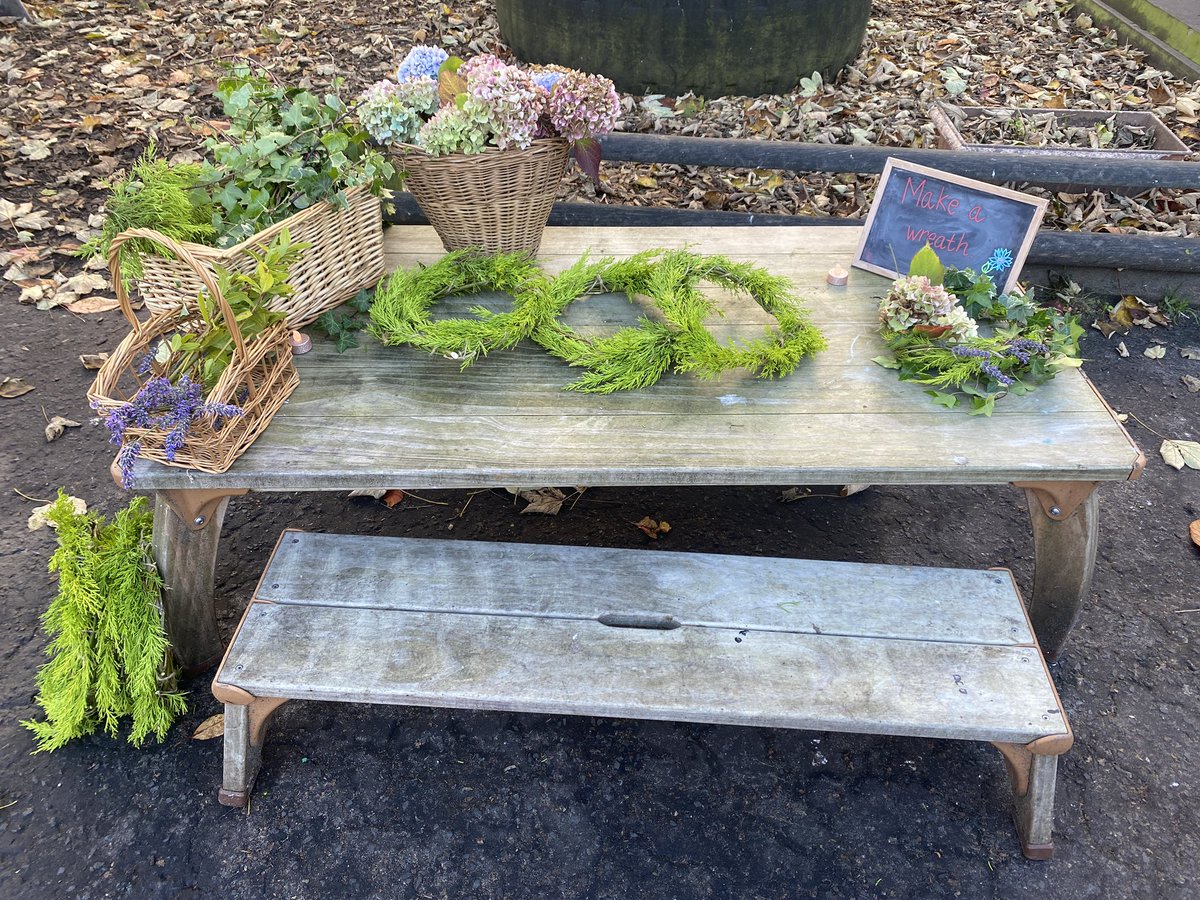 This area was extremely popular at our recent stay and play…. Families enjoyed creating an autumnal wreath to take home. We will be making more wreaths at our stay and play in December. Thanks to our EYP Rosalyn for creating this  station. <a href="/SciennesPS/">Sciennes Primary</a> <a href="/EYTagteam/">The EY Tagteam</a>