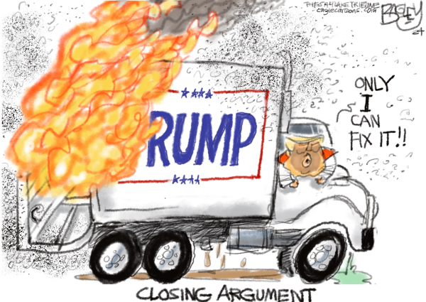 ablueview's tweet photo. Living in it his whole life, Trump intimately understands garbage.

#DefeatTrumpism #VoteHarrisWalz2024 #VoteBlueAllTheWayDown #VoteProChoice #ABlueView https://t.co/qJBFxjuPgj