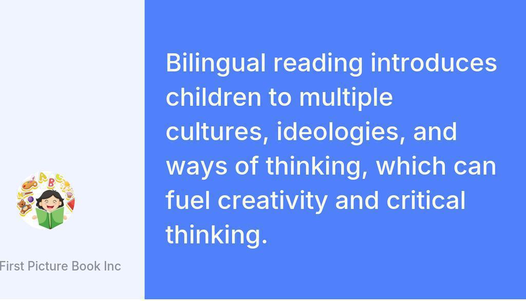 HalfCrypto's tweet photo. How Bilingual Reading Enhances Cognitive Development in Children: https://t.co/P6m0SleBds

#BridgeCulturalGaps #ReflectCulturalVariations #StrengtheningAcademicPerformance #OfferBilingualPrograms #RetrievingInformationEfficiently #HandlingLifeSChallenges #AllowingYoungReaders https://t.co/AwAzaEwY7b