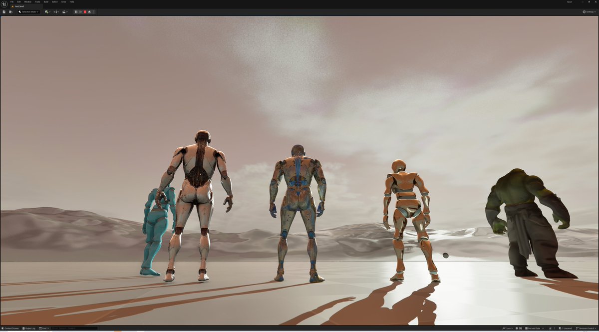 ElightningGames's tweet photo. Getting a kind of Chrome look together for Cyberchismo !

😃

#FollowFriday #cyberchismo #UnrealEngine5 https://t.co/3Dj5hdcfiu