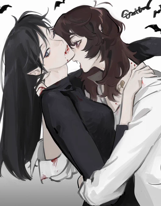 ハロウィン絵(修正と補足) 
