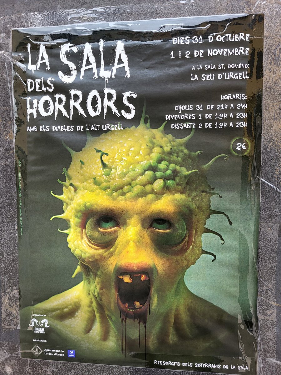 Jordi Fàbrega 🎗 (@jorfabrega) on Twitter photo Cada any (de fet cada 2 anys 😉) us supereu <a href="/D_AltUrgell/">Diables Alt Urgell</a>. No us perdeu la Sala dels Horrors a St. Domènec, terroríficament espectacular 👻👽💀 Sou molt bons!!! 🙌🔝 Cada any (de fet cada 2 anys 😉) us supereu <a href="/D_AltUrgell/">Diables Alt Urgell</a>. No us perdeu la Sala dels Horrors a St. Domènec, terroríficament espectacular 👻👽💀 Sou molt bons!!! 🙌🔝