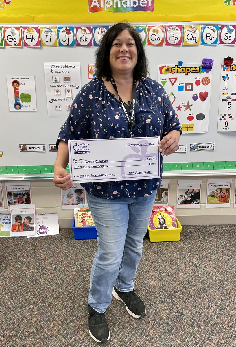 Congratulations to these amazing teachers for being awarded a BPS Foundation grant <a href="/BVHawksBPS/">Bellevue Elementary</a> <a href="/BellevueSchools/">Bellevue Public Schools</a> <a href="/BPSFNE/">BPS Foundation</a> We are grateful for the support!