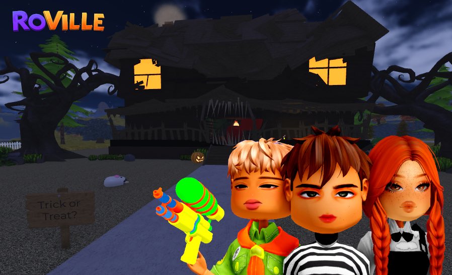 CrystalBloxTeam's tweet image. We hope you had a spooky season this year! 🎃👻  #Squadghouls
Monster House by YourFavLatinaxz 🏚️
#RoVille #RoVilleRoblox #RoVilleRp #RoVilleHalloween #RobloxHalloween #Halloween #HeadlessHorseman #Roblox #monsterhouse