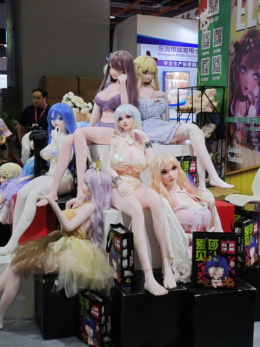 ElsaBabeDoll's tweet photo. Elsa Babe@The 26th National (Guangzhou) Sex Culture, Adult Products and Health Care Products Expo-Happy Highlights 2024.11.01 https://t.co/LKvtCQw49B