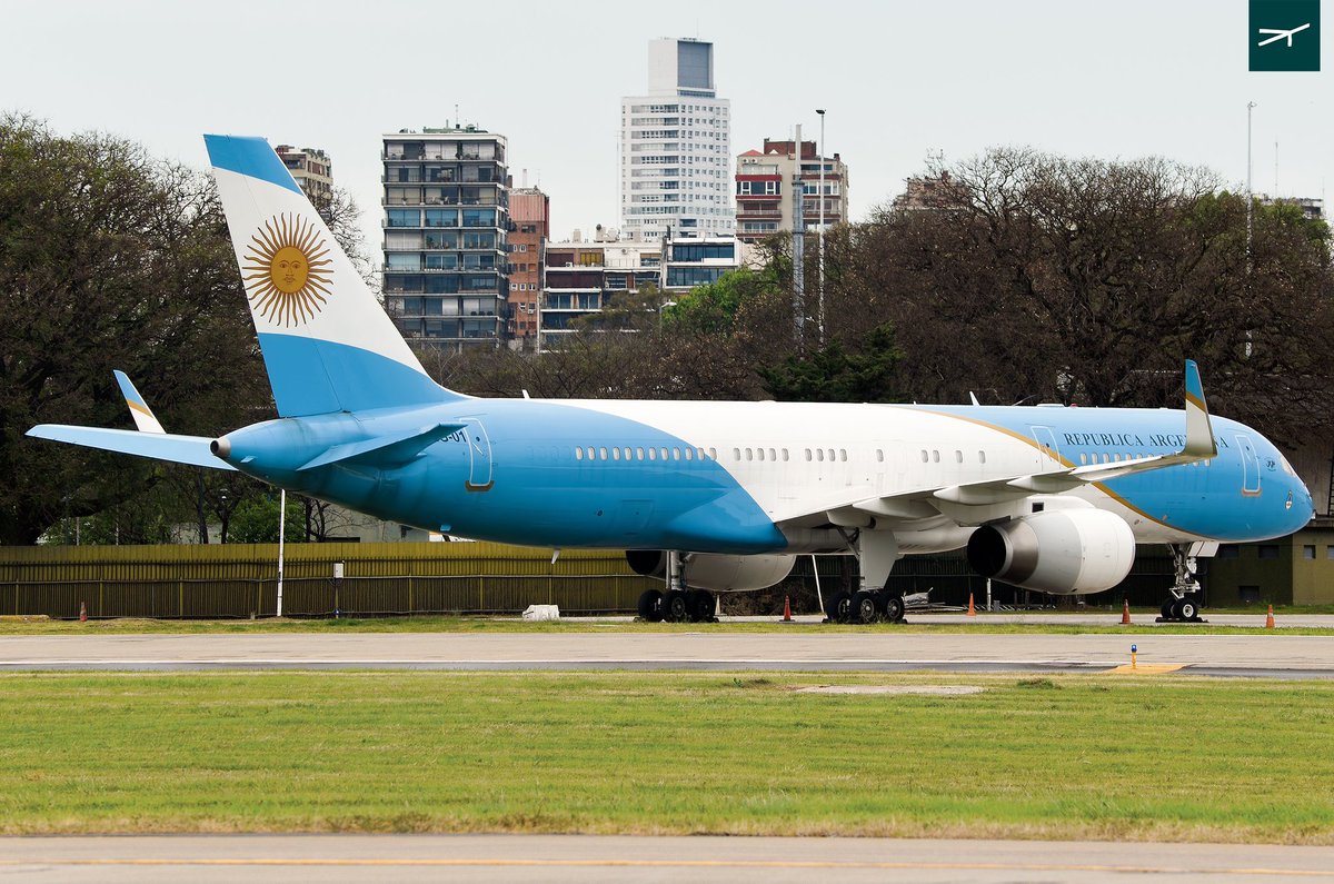 beckeraviation's tweet photo. Boeing 757-256
Gobierno de Argentina
ARG-01
Buenos Aires Aeroparque, Argentina (AEP/SABE)

12/10/2024

#spotterschile #ARG01 https://t.co/3aHxeo6syB