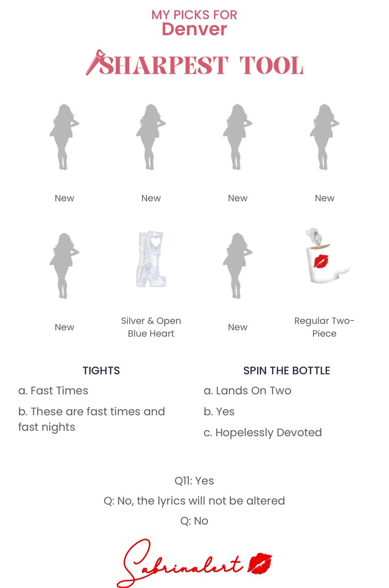 ari_vibeztwt's tweet image. #ShortNSweetDenver @sabrinalert #SharpestTool