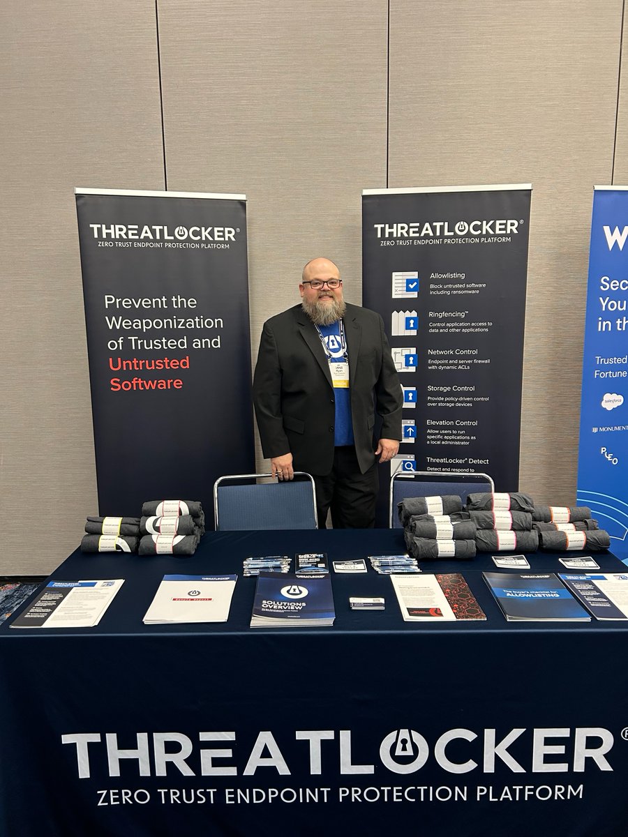 ThreatLocker's tweet photo. The Cyber Hero® team made a significant impact this week, attending events across the globe, including @FSISAC in Atlanta, @TheChannelCo XChange NexGen in Houston, @KaseyaCorp + @datto #Dattocon 2024 in Miami, @SANSInstitute Hackfest Summit in Hollywood, the @cybersec_summit Brasil in São Paulo, and @FICAmNord InCyber Forum in Montreal, as well as @eCrime_Congress in Copenhagen. 

Stay tuned as they continue to lead the way in global cybersecurity!

https://t.co/ympvJHy9JJ
