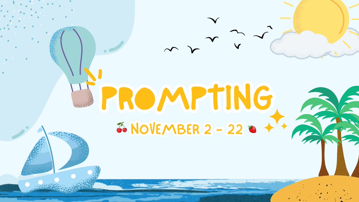 🥓🍳 PROMPTING 🍳🥓

Calling all crispy baecon bits! Have you packed your travel essentials yet? Check that checklist and send in your prompts until November 22! 

Guide: bit.ly/BAE_promptguide
Form: bit.ly/bae2025_prompt…
