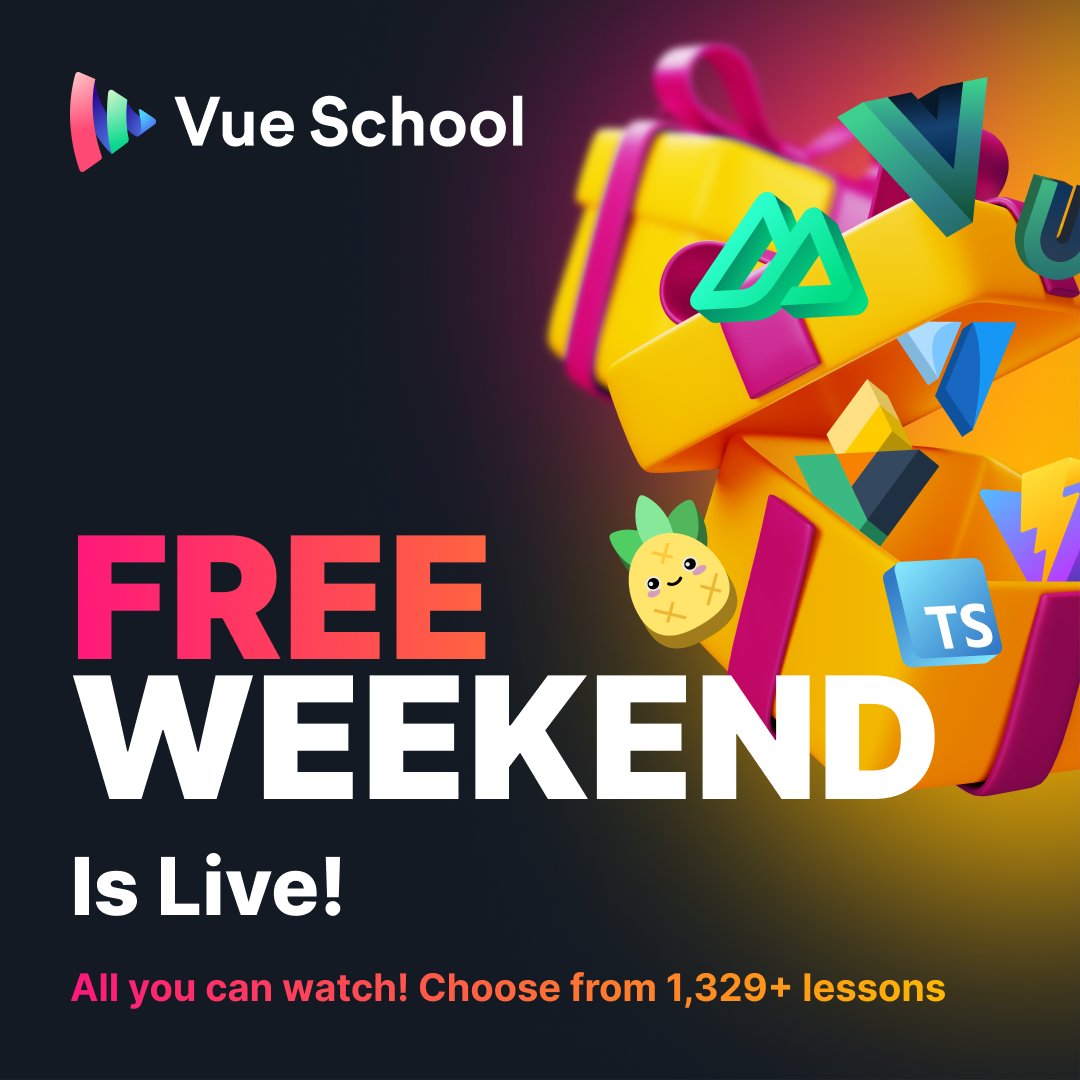 Vue School tweet media