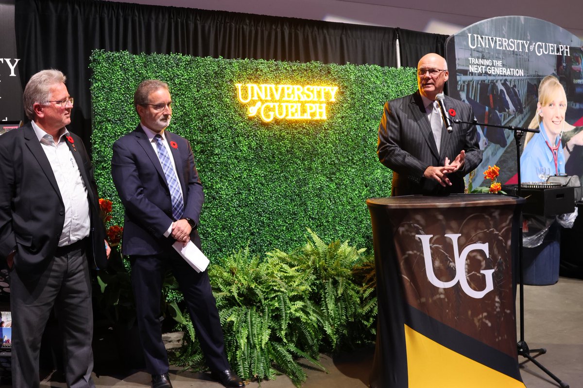 University of Guelph (@uofg) on Twitter photo The University of Guelph welcomes our government champions to our Future of Food exhibit at <a href="/THERAWF/">The Royal Agricultural Winter Fair</a>. #UofG thanks you for your continued support. #OntAg The University of Guelph welcomes our government champions to our Future of Food exhibit at <a href="/THERAWF/">The Royal Agricultural Winter Fair</a>. #UofG thanks you for your continued support. #OntAg