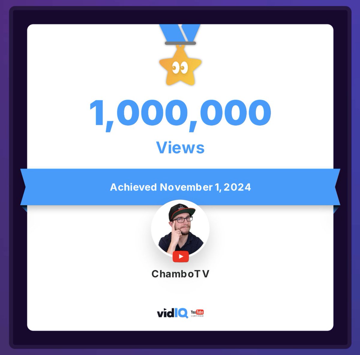 Yo! This kinda wild right here! Thanks for all the support y'all, we just gettin' started!