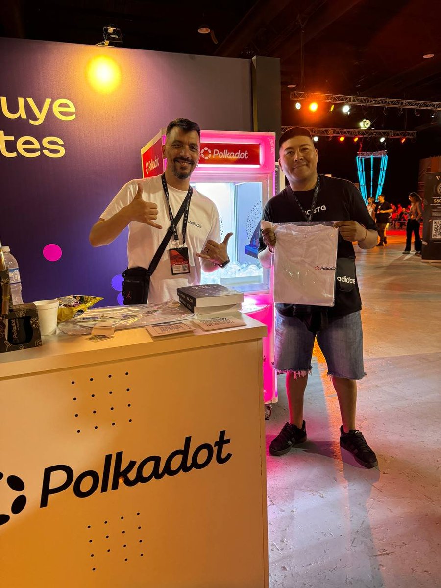 PolkadotEspanol's tweet image. ¿Ya participaste en nuestras activaciones en el stand de Polkadot?

Si estarás en #LABITCONF2024 mañana ¡Es tu oportunidad para ganar premios y merch exclusivo!

Solo necesitas acercarte, resolver un par de retos y aprender sobre cómo Polkadot está construyendo el futuro de la…