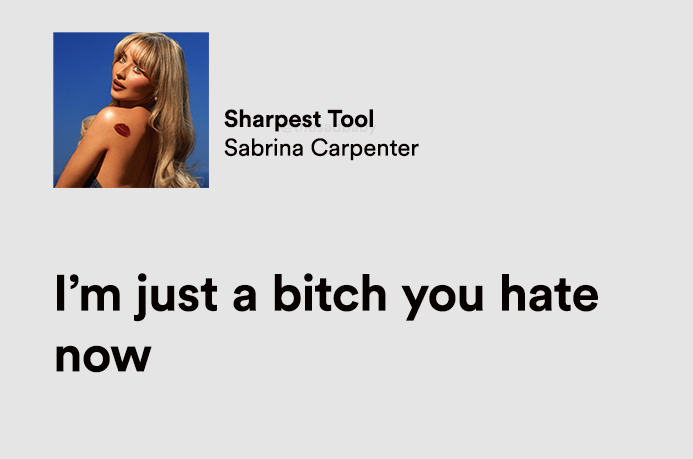 sabrina carpenter.