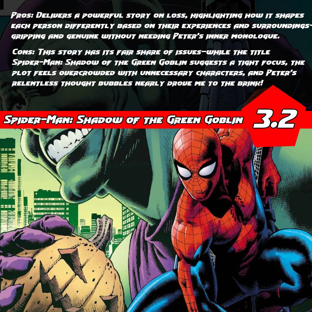 TheCodeXStation's tweet photo. #SpiderMan #ComicReview #ShadowOfTheGreenGoblin #ComicCritique #SpideyFans #ComicArt #MarvelComics #GreenGoblin #ComicCollector #PeterParker #Comics
@MarvelComicsHQ https://t.co/ySirN8c89v