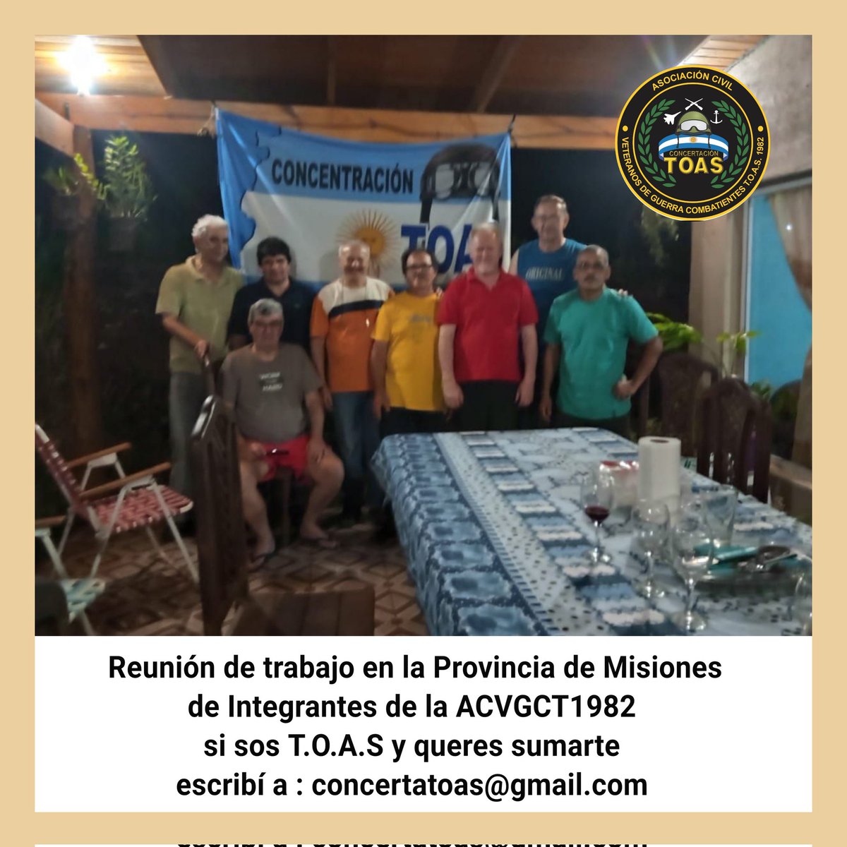 Se realizó una reunión de trabajo en la provincia de misiones de integrantes de <a href="/ConcertaTOAS/">ConcertaciónT.O.A.S</a> <a href="/JMilei/">Javier Milei</a> <a href="/DiputadosAR/">Diputados Argentina</a> <a href="/SenadoArgentina/">Senado Argentina</a>