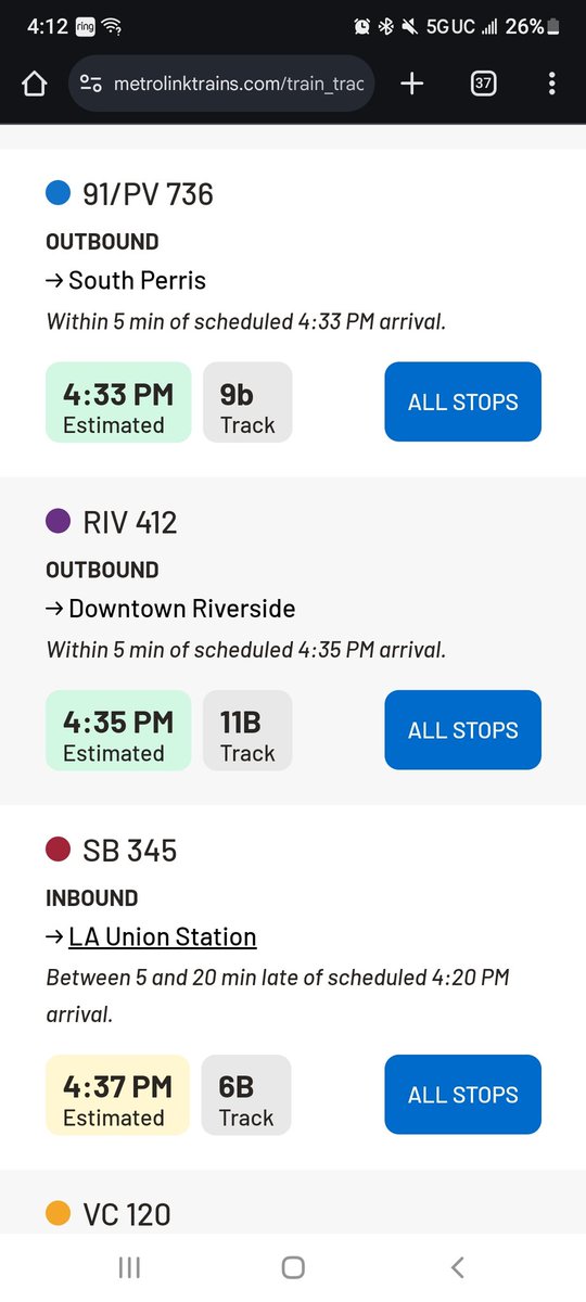 awkward_nub's tweet photo. @MetrolinkRIV Says 11B right now...? https://t.co/lvdhbytobw