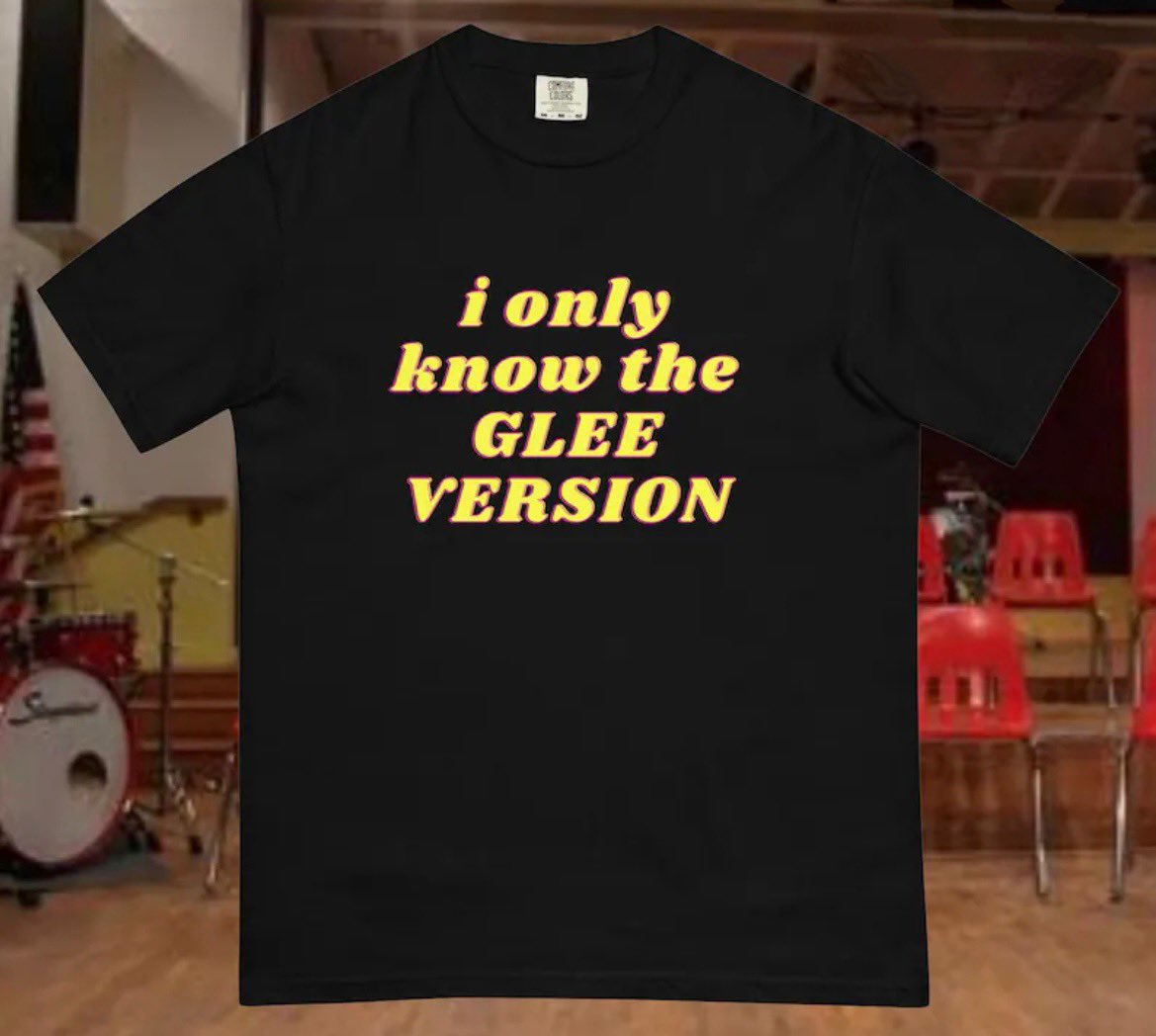 SnixxGifts's tweet photo. ** ATTENTION GLEEKS **

November’s Sponsored Monthly Giveaway. 3 Winners will be picked on Nov. 30th to win this  “i only know the GLEE VERSION” T-Shirt. Just LIKE &amp; RETWEET this POST to be entered. Open WORLDWIDE.  Good luck everyone. 💫🦋❤️ https://t.co/vc4warrb7c