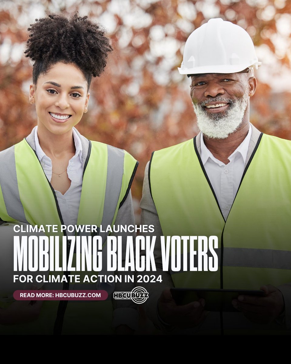 HBCUBuzz's tweet photo. ๐ฟโจ Join us Monday 11/4 at 5PM EST for an IG Live with Markeya Thomas of Climate Power! Weโll discuss environmental justice and its impact on our communities. Plus, check out our articles on their new Black voter engagement initiative. Donโt miss it! ๐ณ๏ธ๐ #HBCUBuzz #ClimatePower https://t.co/zBNxkNZVHo