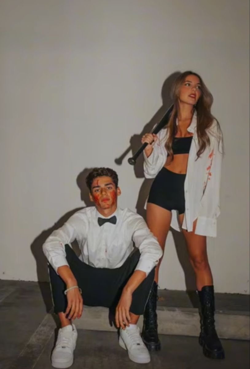 routledgejonas's tweet photo. Eu &amp; Ela hoje 🎃👻❤️ @sacmron https://t.co/klO1otvMqS