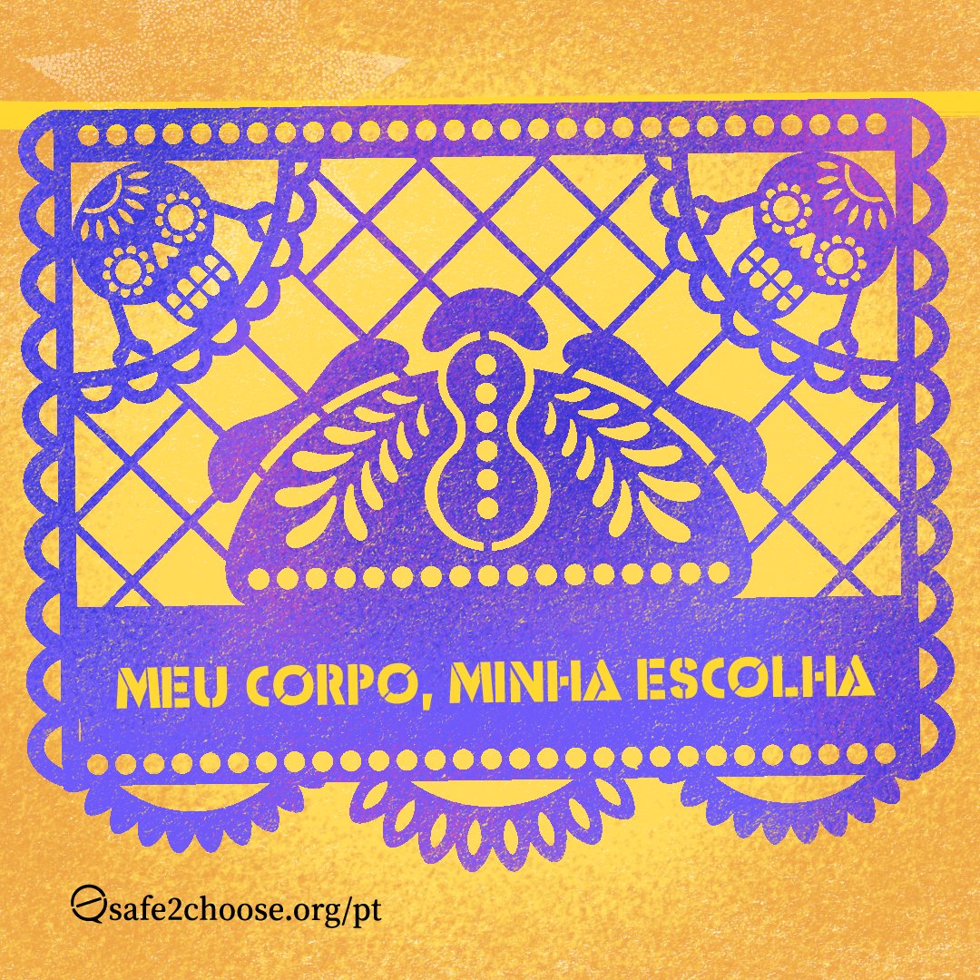 safe2choosePT's tweet photo. O “papel picado” é uma decoração tradicional mexicana geralmente utilizada no Dia dos Mortos. O nosso papel picado destaca a importância do direito ao aborto, homenageando todas https://t.co/myHfQ04SE3