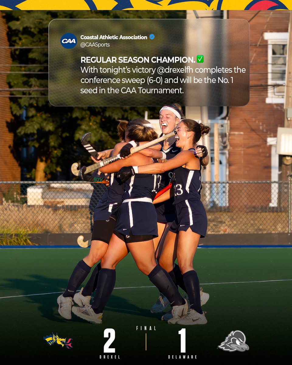 2024 CAA Regular Season Champs🔥🔥

#FearTheDragon 🐉