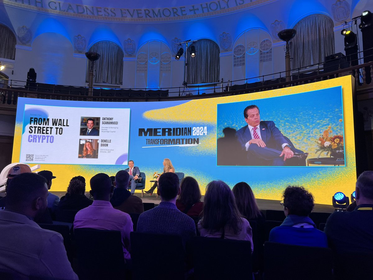 alejoskyhitz's tweet photo. I’m still buzzing from #Meridian2024! No other event has given me such clear insight into what’s happening with internet money 💸. @StellarOrg sparked my interest back in 2017, and their perspective remains unmatched and visionary. Grateful to be around brilliant minds! 🌌🚀 https://t.co/AATnyVJlte