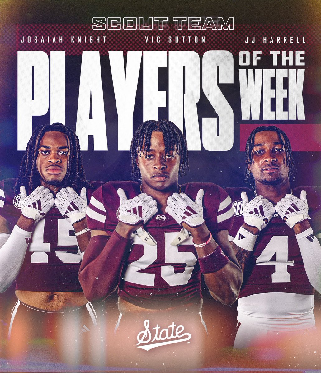 𝙎𝙘𝙤𝙪𝙩 𝙏𝙚𝙖𝙢 𝙋𝙡𝙖𝙮𝙚𝙧𝙨 𝙤𝙛 𝙩𝙝𝙚 𝙒𝙚𝙚𝙠

#SHOWTIME | #HailState