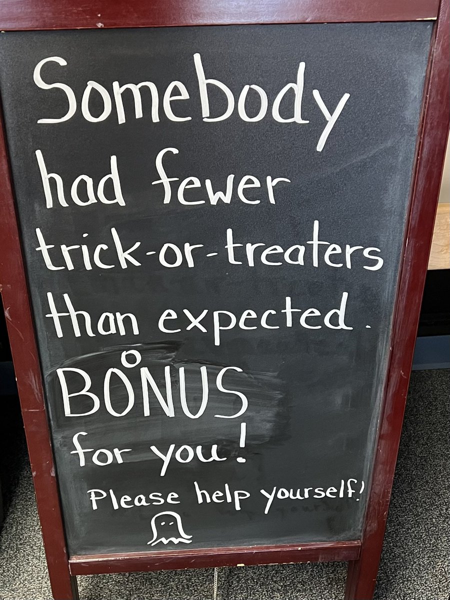 112 candy filled tumblers,gone in a flash!😁 

Word spread,more students came in for treats &amp; we had no more to give. 🥺 

I almost left work to make more! 😂 

One of the MANY reasons I love working with UofL students! They are so grown up and yet still kids at heart! 💙💛