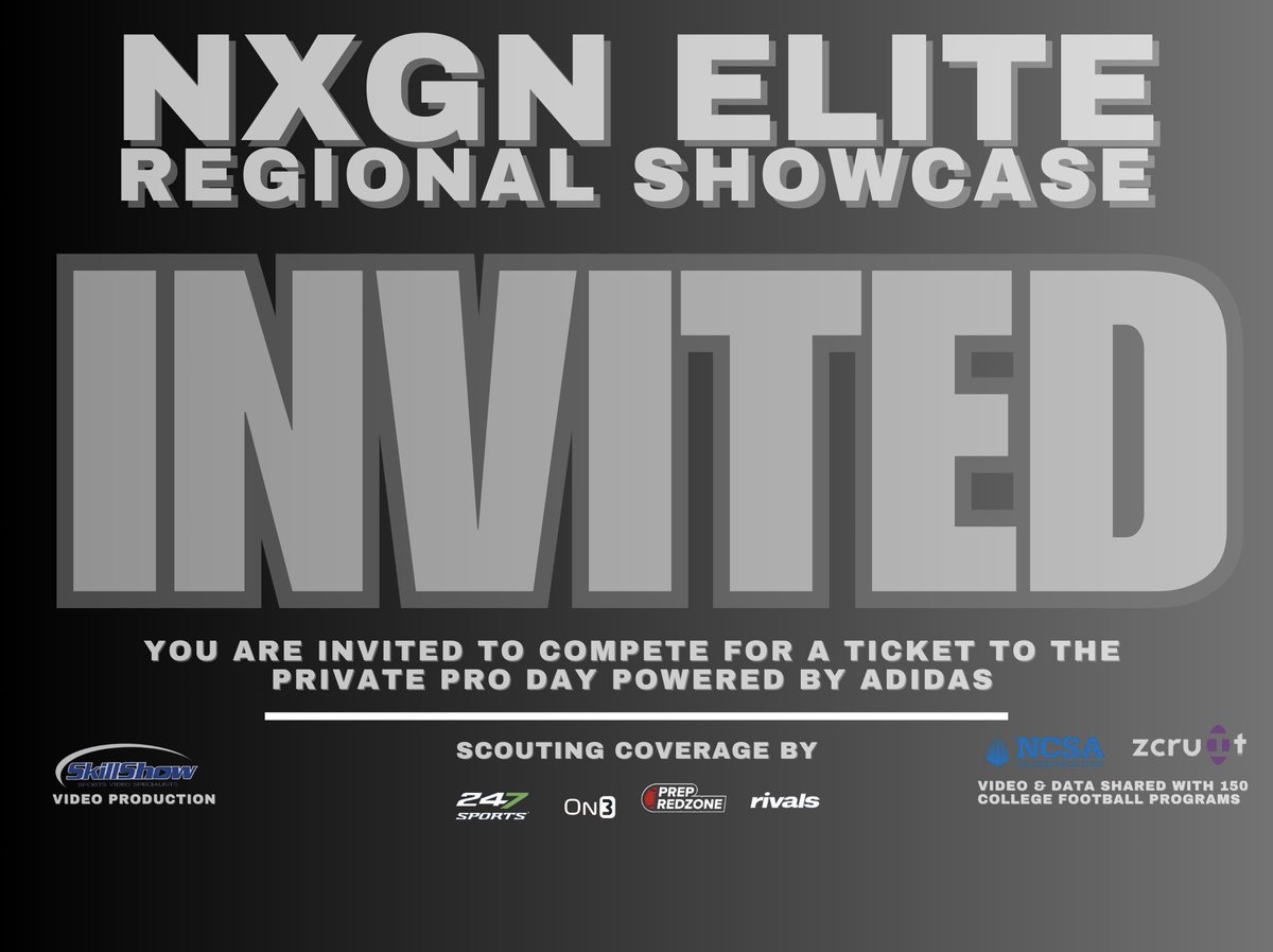 Blessed and thankful for the invite from <a href="/nxgn_football/">NXGN</a> <a href="/NxgnCamps/">NXGN Camps, Inc</a> <a href="/coach_debo/">Coach_Debo</a> <a href="/RustyMansell_/">Rusty Mansell</a>