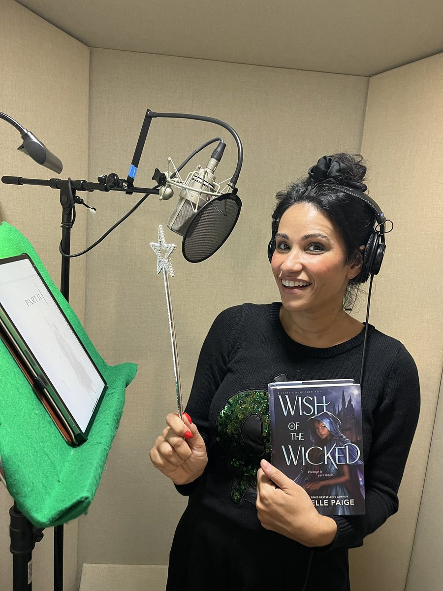 Tiffany Smith narrating Wish of the Wicked, from NY Times bestselling author Danielle Paige (Dorothy Must Die).