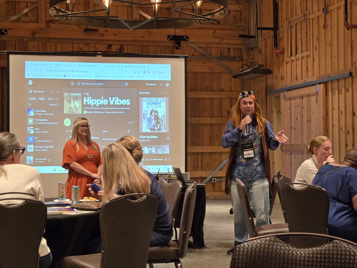 scottmpetri's tweet image. Great @TxSocialStudies social at the Barn with @SocialStudiesSS @socialstudiestx @lorirech50 @christopherndc #TXCSS2024