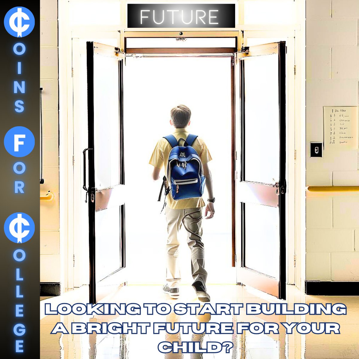 Coins_4_College's tweet photo. π Looking to start building a bright future for your child? Coins For College helps students earn scholarships while encouraging their academic success! π
What scholarship goals do you have for your child? Share below!π
#CoinsForCollege #TuitionCoin #CollegeBound #Scholarships #AppStore π² #GooglePlay π²