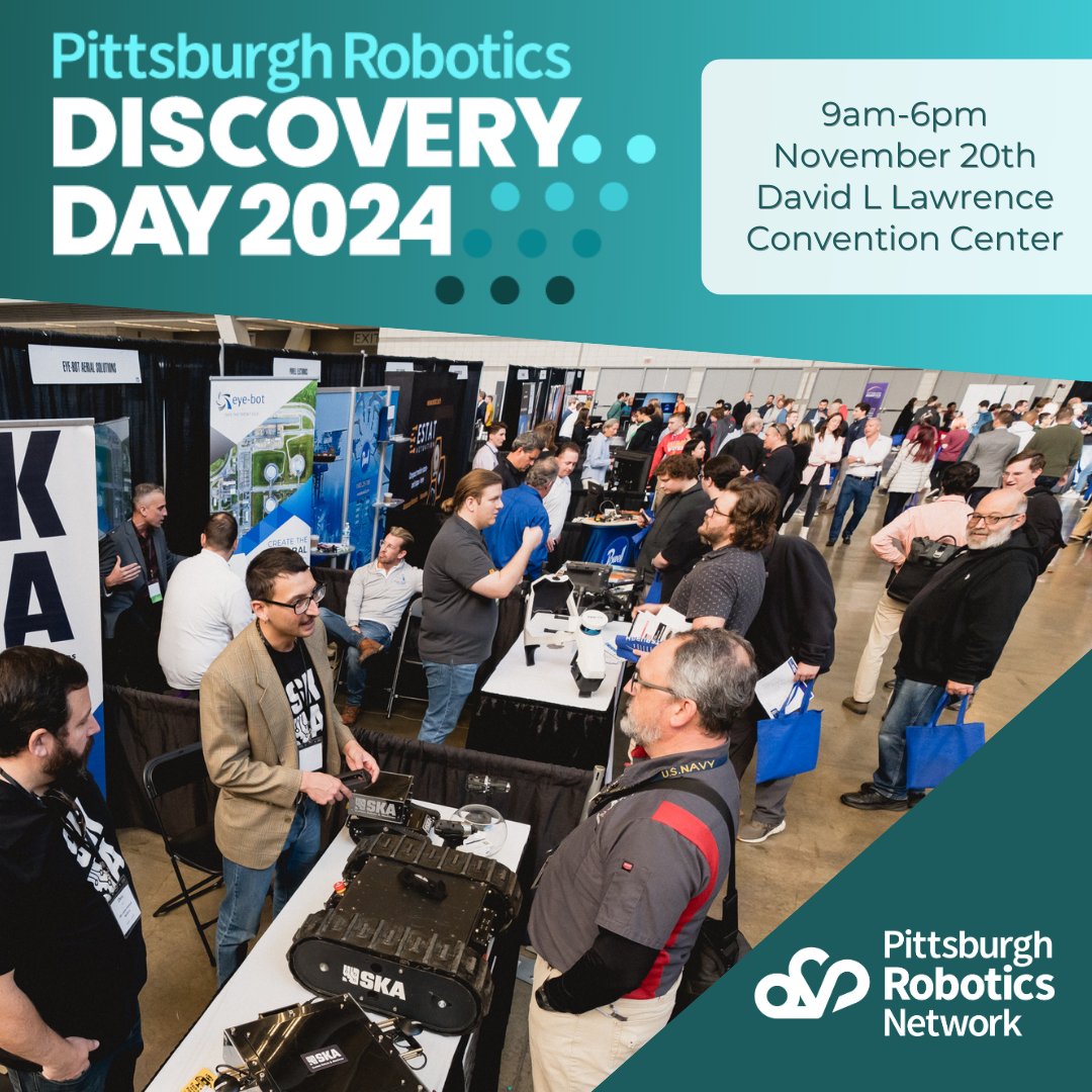 RoboPGH's tweet photo. Explore the latest advancements, meet industry #leaders, and connect with like-minded individuals 💡 Whether you’re considering a career change into tech, looking to expand your network, or exploring investment opportunities, this event has it all  🙌

👉  https://t.co/XaUnrVurnJ https://t.co/sBgAzWSgko