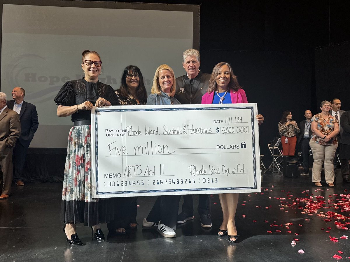 Gina Picard💚 (@ginapicard) on Twitter photo <a href="/GovDanMcKee/">Governor Dan McKee</a> <a href="/RIDeptEd/">Rhode Island Department of Education (RIDE)</a> Thank you! This is amazing and will support our ARTS Initiatives <a href="/CharihoRegional/">Chariho Regional💚</a>. We cannot wait to continue to bolster our arts programming. <a href="/DanaThomasHall/">Dana Hall</a> <a href="/Michael_Comella/">Michael Comella Ed.D</a> @RL_Burns <a href="/spw_arts/">Stacy Wilbur</a> <a href="/CHARIHOtech/">CHARIHOtech</a> <a href="/Chariho_Pride/">Chariho Pride</a> <a href="/GovDanMcKee/">Governor Dan McKee</a> <a href="/RIDeptEd/">Rhode Island Department of Education (RIDE)</a> Thank you! This is amazing and will support our ARTS Initiatives <a href="/CharihoRegional/">Chariho Regional💚</a>. We cannot wait to continue to bolster our arts programming. <a href="/DanaThomasHall/">Dana Hall</a> <a href="/Michael_Comella/">Michael Comella Ed.D</a> @RL_Burns <a href="/spw_arts/">Stacy Wilbur</a> <a href="/CHARIHOtech/">CHARIHOtech</a> <a href="/Chariho_Pride/">Chariho Pride</a>