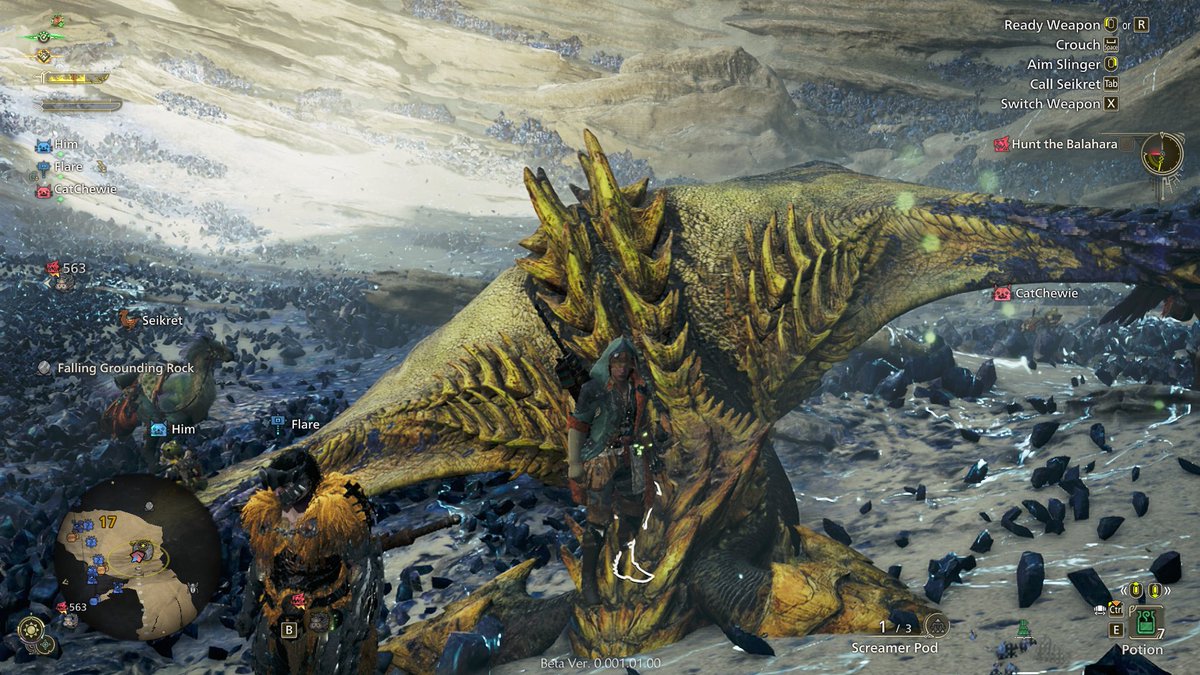 TheMalaMutt's tweet photo. Monster Hunter Wilds beta is so fucking goooood!

Railgun dragon is the coolest so far at least, could fight him all day and still have fun haha

Screenshot curtesy of @Haruko_Sakura2 https://t.co/LGjaLxc3a2