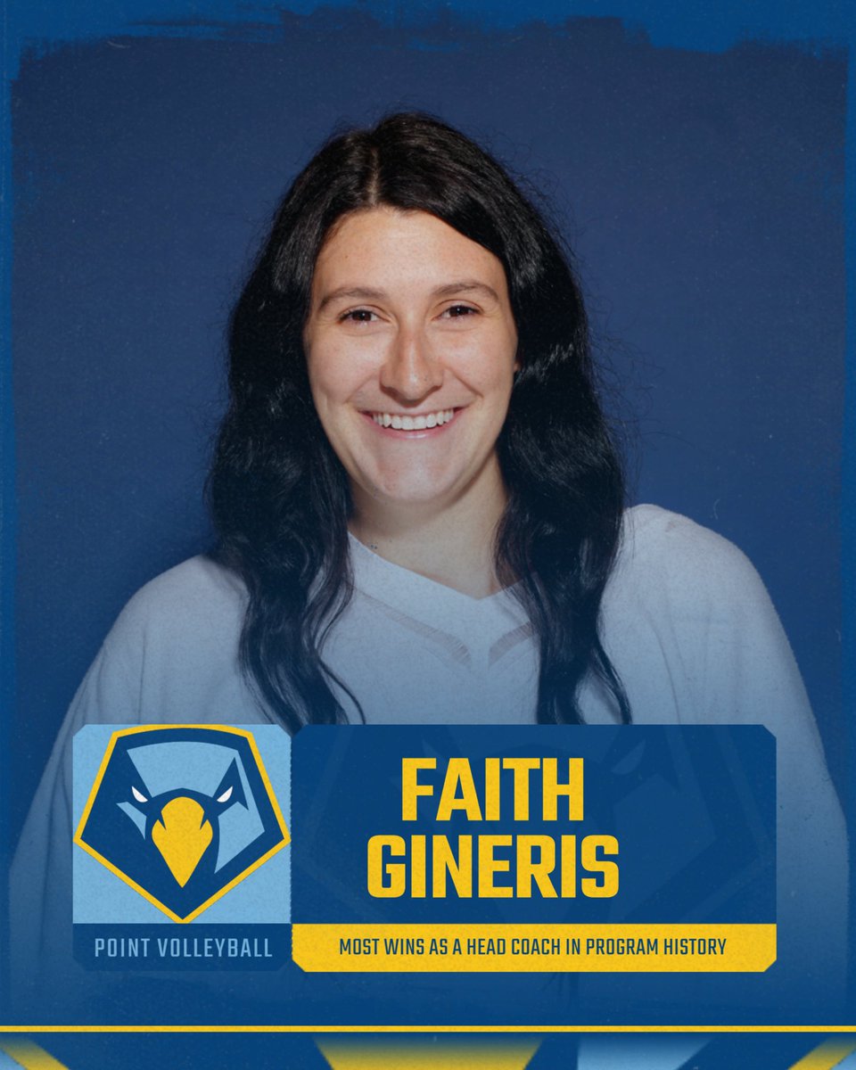 PointSkyhawks's tweet photo. Tonight’s win makes Head Coach, Faith Gineris the most winningest Head Coach in Point Volleyball History! https://t.co/q2PEdQoqZc