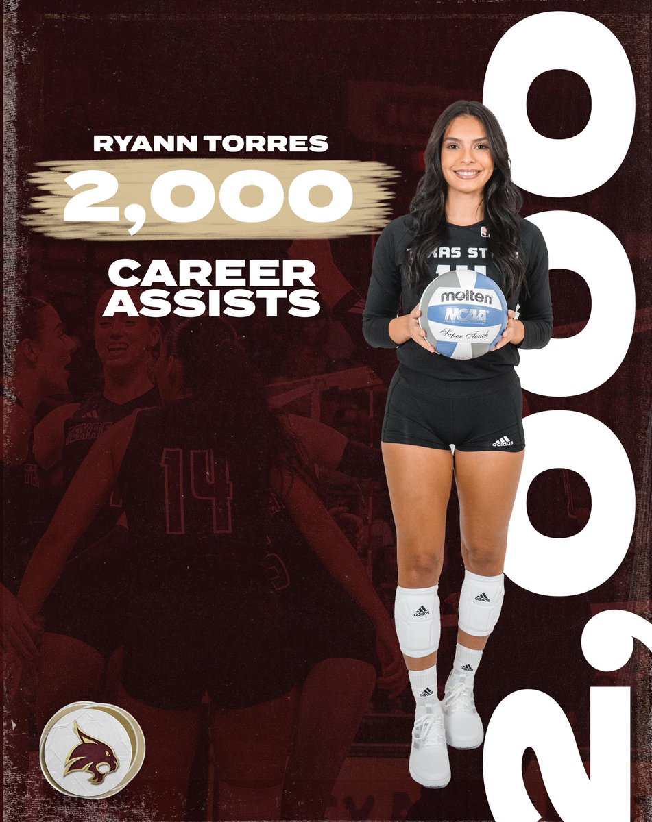 2K FOR TORRES!

<a href="/ryannetorres14/">Ryann Torres</a> has officially tallied 2,000 assists in her career!