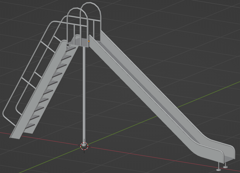 blender_Sho's tweet photo. #b3d #blender #滑り台
滑り台を作ってみました。 https://t.co/Kvd6ybWBt9