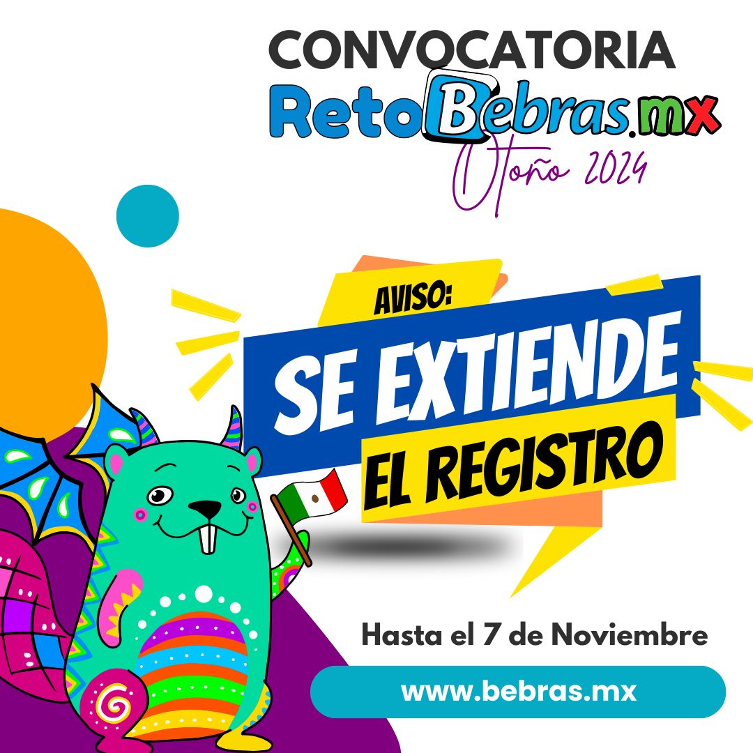 Se extendió la fecha de registro del #RetoBebrasMx hasta el 7 de noviembre de 2024. ¿Nos ayudan a difundir para llegar al mayor número de estudiantes a nivel nacional? Más info en bebras.mx #PensamientoComputacional <a href="/OMI_Official/">OMI</a>