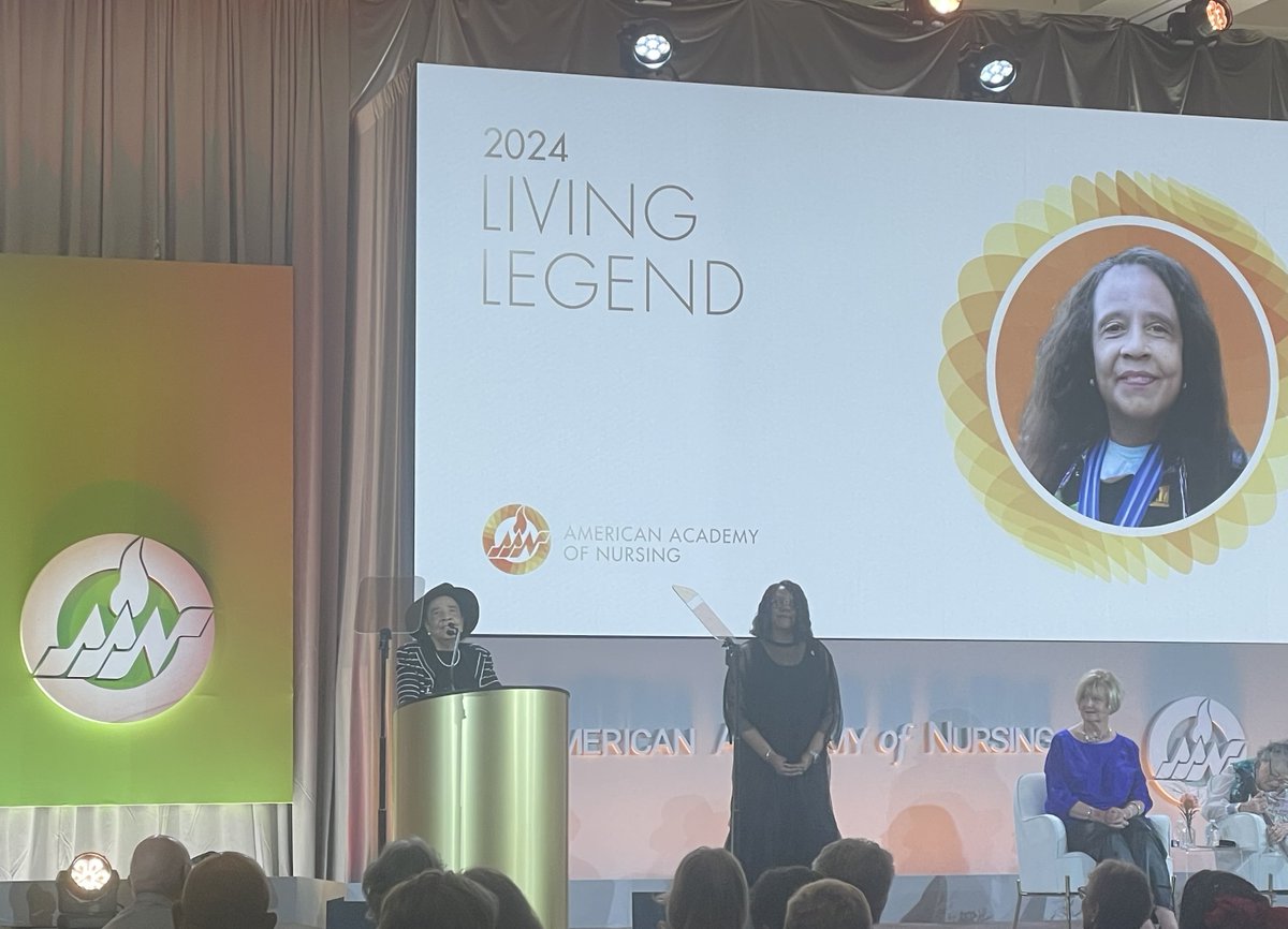 American Academy of Nursing (@aan_nursing) on Twitter photo “Remember to be kind, to respect people’s dignity, and always look to the horizon to see what is not there. Then make changes happen in a concrete way.” Dr. Faye Gary at #LivingLegends2024 inspires us with her story & positivity for the future. <a href="/fpbnursing/">FPB Nursing at CWRU</a> academypolicyconference.com/fayeannettegary “Remember to be kind, to respect people’s dignity, and always look to the horizon to see what is not there. Then make changes happen in a concrete way.” Dr. Faye Gary at #LivingLegends2024 inspires us with her story & positivity for the future. <a href="/fpbnursing/">FPB Nursing at CWRU</a> academypolicyconference.com/fayeannettegary