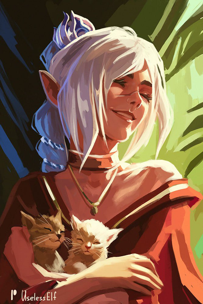 Useless_Elf's tweet photo. Friendly reminder, that my shop is open! 
Don’t hesitate to place your order! 👉🏻👈🏻

#Shadowheart https://t.co/BOVo7sbI48