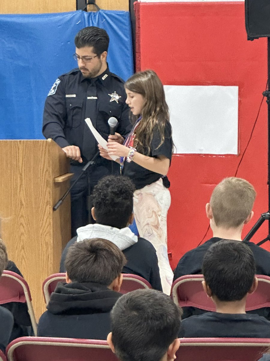 Thanks to the Bartlett Police Department, D.A.R.E. Officer Bianco, Chief Pretkelis, Village Trustees, Mayor Wallace, and parents for supporting our students for D.A.R.E. graduation today.  <a href="/sdu46/">School District U-46</a> <a href="/bartlettil/">Village of Bartlett</a> <a href="/bartlettpd/">Bartlett IL PD</a>